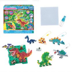 AQUABEADS - ENSEMBLE LA TERRE DES DINOSAURES 1200 PIÈCES